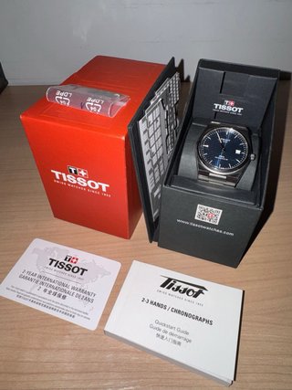 Tissot PRX 40mm Reloj Acero Azul