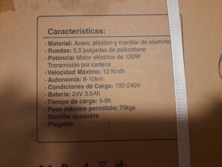 Patinete Eléctrico MyWigo MWG-PAT01