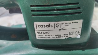 Lijadora Eléctrica Casals 135W
