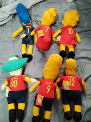 Prezzo negoziabile per pupazzi dei Simpson del Mondiale