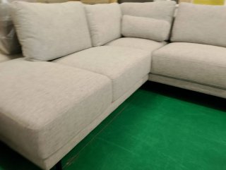 Sofá Esquinero Gris Claro