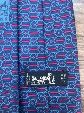 Corbata Hermés 100% Seda