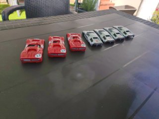 Lote 7 Carrocerías Scalextric Altaya