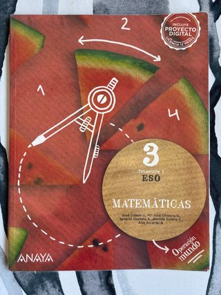 Matemáticas 3 ESO