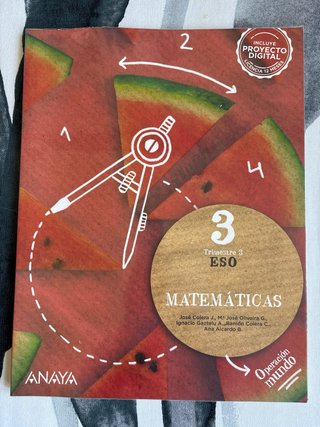 Matemáticas 3 ESO