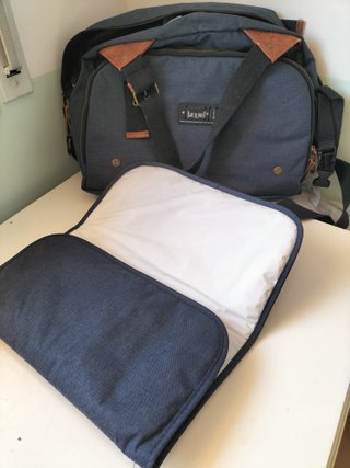 Bolso Cambiador Azul Denim