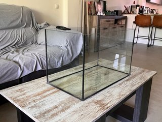 Acuario/Terrario Cristal 80L (60x34x39)