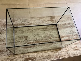 Acuario/Terrario Cristal 80L (60x34x39)