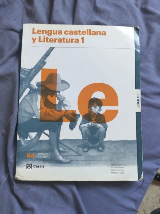 Lengua castellana y literatura 1, Le Bachillerato