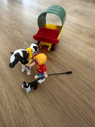 Carroza y caballo Playmobil juguete