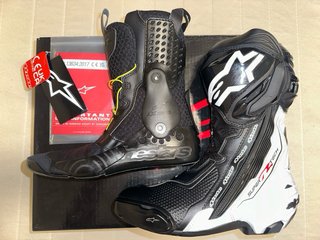 Botas Moto Alpinestars Supertech R Negras