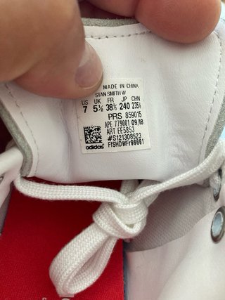 Adidas Stan Smith Blancas Rojas