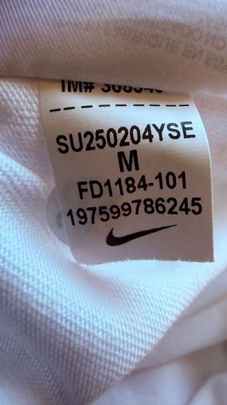 Camiseta Nike M Blanca,Nueva.