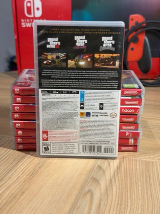 GTA Trilogy Definitive Edition Nintendo Switch