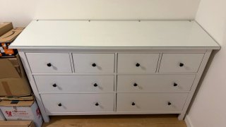 Cómoda Hemnes 8 cajones Ikea