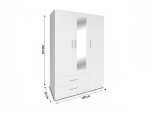 BARATO ARMARIO 3 PUERTAS BLANCO *685*038*326*