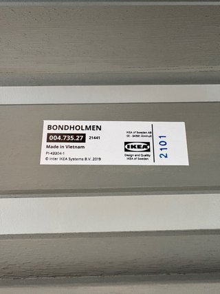 2 Sillas Nuevas Plegables Madera Ikea Grises