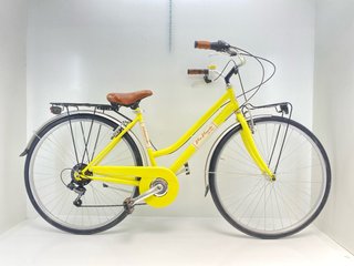 Bicicleta Paseo Via Veneto Citybike Amarilla