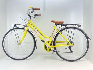 Bicicleta Paseo Via Veneto Citybike Amarilla