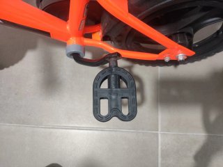 Bicicleta infantil naranja