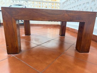 Mesa de centro madera maciza