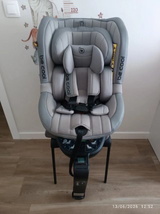 Silla coche Be Cool Apollo Plus color gris.