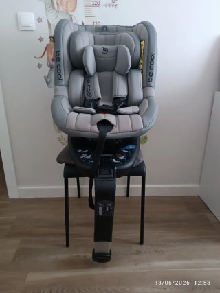 Silla coche Be Cool Apollo Plus color gris.