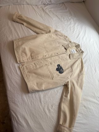 Cazadora Crema Bershka