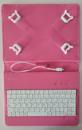 Funda Tablet 7-8 pulgadas con Teclado integrado