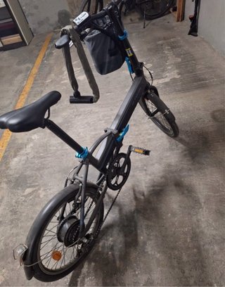Bicicleta Eléctrica Plegable con Accesorios