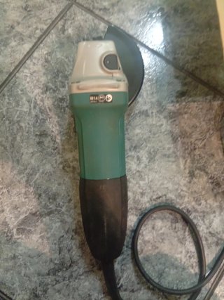 Amoladora radial.