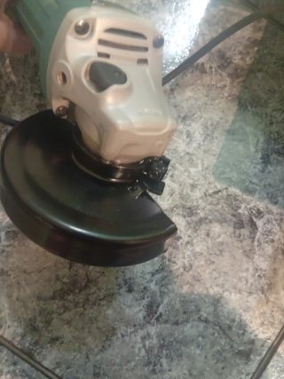 Amoladora radial.