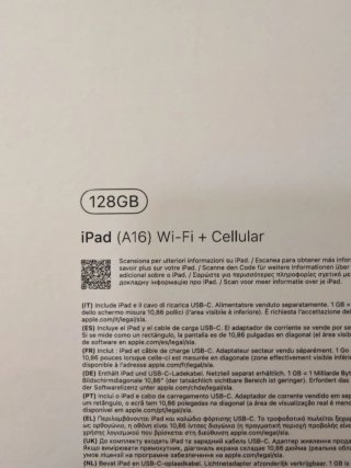 iPad 2025 128GB Wifi + Celular Rosa
