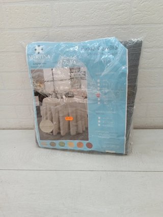 Falda Mesa Camilla Martina Home Ribero Gris