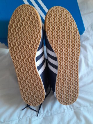 Zapatillas Adidas Azul y Blanco