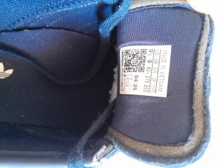 Zapatillas Adidas Azul y Blanco