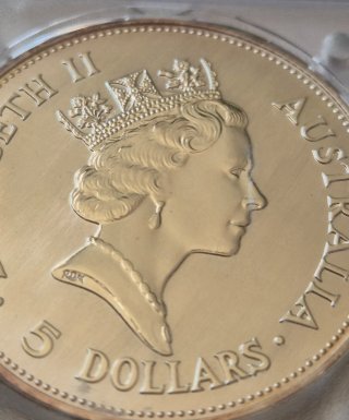 Kookaburra 1990 Plata 1oz .999 Australia