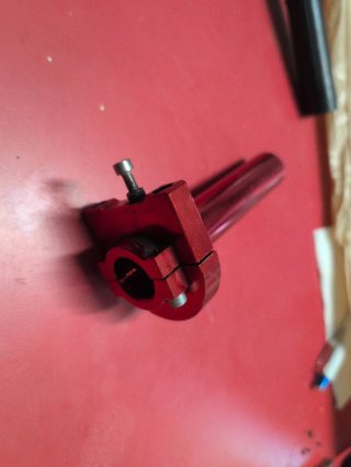 Puño Acelerador Rápido Rojo