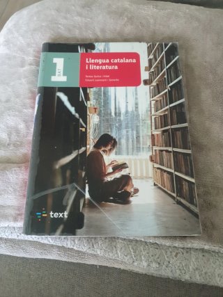 Libro 1de bachillerato lengua catalana literatura