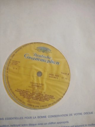 Vinilo box set Georges Bizet Carmen DG