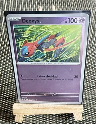 Cartas Pokémon Deoxys 034/086 CRI Reverse Holo 🇪🇸
