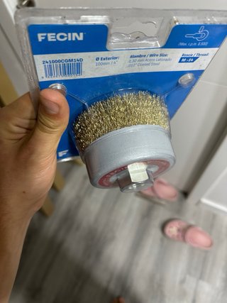 Cepillo alambre FECIN Ø100mm M14
