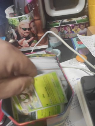 Lata Pokémon + 300 Cartas