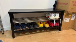 Zapatero IKEA Tjusig Negro