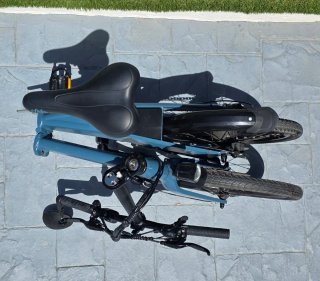 Bicicleta Eléctrica Fiddo D11 Azul
