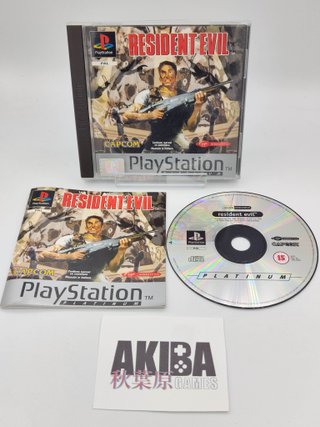 Resident Evil Platinum PS1 PAL ES