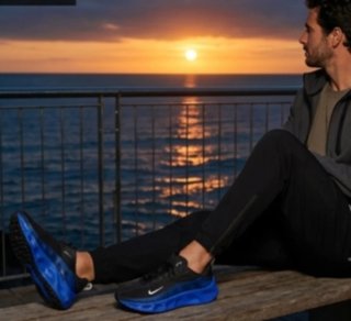 Zapatillas Nike Ava Rover Black Phantom Royal Blue
