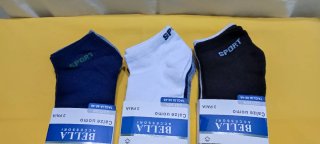 Lotto 9 paia calzini uomo BELLA 40-46