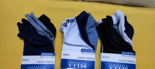 Lotto 9 paia calzini uomo BELLA 40-46