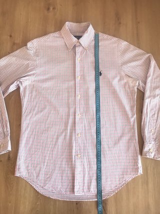 Ralph Lauren Camisa Hombre S Cuadros Pony Bordado